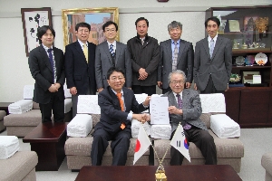 일본 나가오카 과학기술대학교 방문